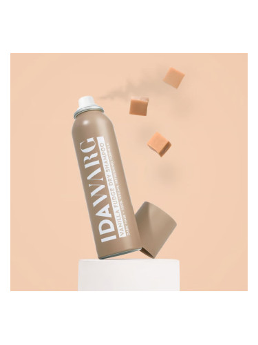 Сух шампоан за тъмна коса IDA WARG Vanilla Fudge Dry Shampoo Dark Hair