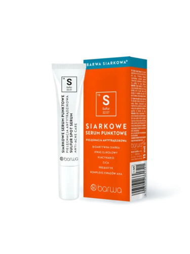 Анти-акне серум с биоактивна сяра Barwa Sulphur