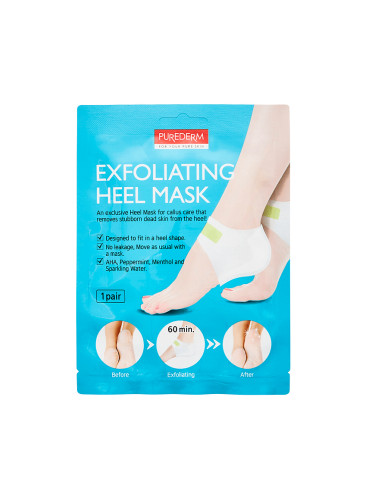 Маска за пети Purederm Exfoliating Heel Patches