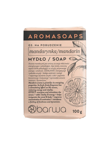 Натурален сапун Мандарина BARWA AROMA SOAPS Tangerine