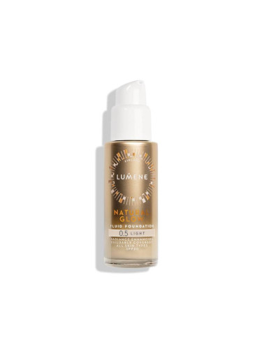 Озаряващ Флуид SPF 20 с Хиалуронова киселина Lumene Natural Glow Fluid Foundation SPF 20