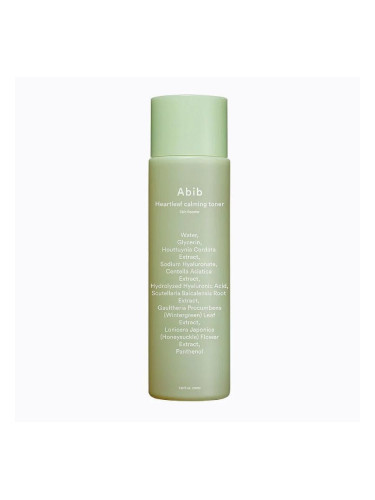 Успокояващ и хидратиращ тоник с хотуния ABIB Heartleaf Calming Toner Skin Booster