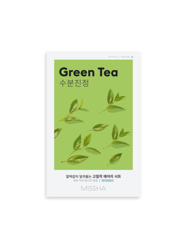 Маска за лице със Зелен Чай Missha Airy Fit Sheet Mask Green Tea