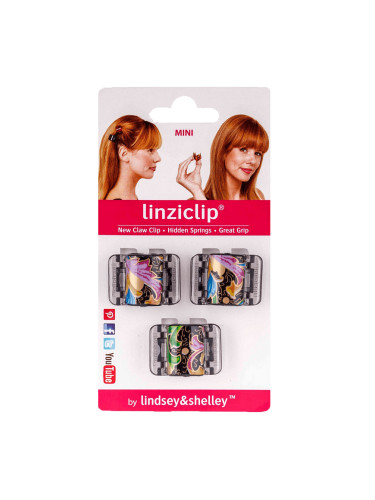 Щипка за коса малка индийско лято Linziclip MINI