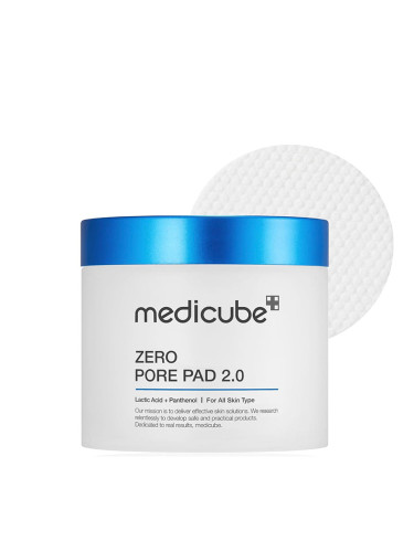 Хипоалергенни ексфолиращи падове за по-стегнати пори 2.0 Medicube Zero Pore Pads