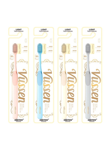 Четка за чувствителни зъби и венци Vussen Light Toothbrush
