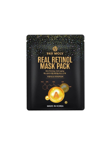 Антиоксидантна шийт маска за лице с ретинол PAX MOLY Real Retinol Mask Pack