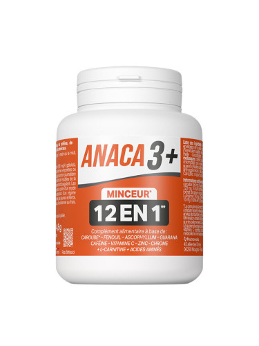 Анака3+ Формула за оптимално телесно тегло 12 в 1, 120 капсули | Anaca3