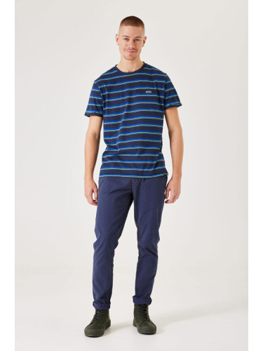 Тениска Garcia Stripes Navy