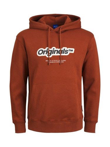 Суичър Jack&Jones VESTERBRO NEWTON BRANDING SWEAT Brown