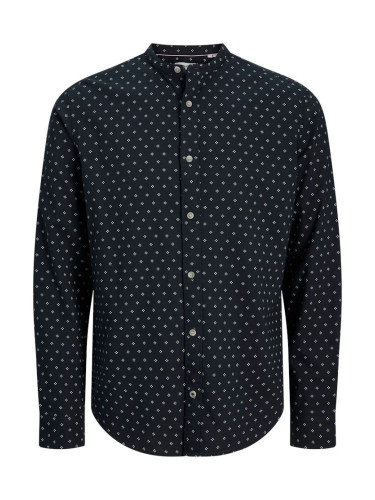 Риза Jack Jones Pierre Slub AOP BAND Shirt Sky Captain