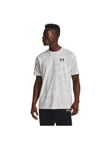 Тениска Under Armour Abc Camo SS White/ Mod Gray L