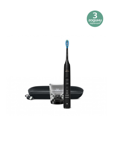 Звукова четка за зъби Philips Sonicare DiamondClean New Generation, черна HX9911/09