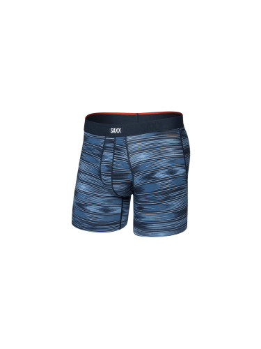 Saxx Vibe Xtra Soft Comfort Boxer Brief 6" Blue SXVX24F-ISD Мъже - Бельо Saxx - Син - SXVX24F-ISD-M - Size: M