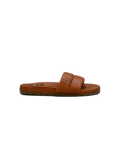 VIBAe PORTO Leather Cognac Brown Unisex - Сандали VIBAe - Кафяв - PORTOLCGBG-10 - Size: 10