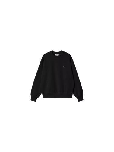 Carhartt WIP W' Casey Sweatshirt Black Жени - Суитшърти и блузи с качулка Carhartt WIP - Черен - I032643_0M4_XX-L - Size: L