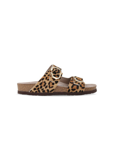 Genuins Gelan Leather Leopard Жени - Сандали Genuins - Многоцветен - G106782-4.5 - Size: 4.5