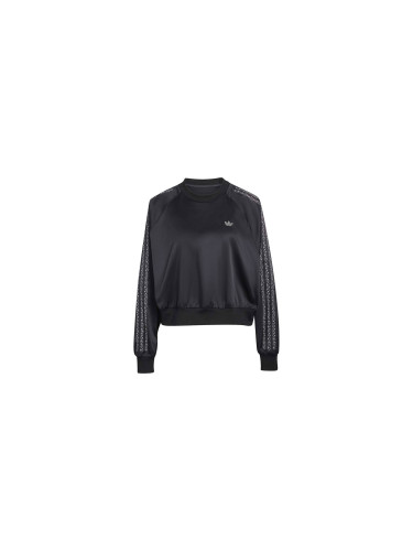 adidas Pearl Crew Black Жени - Суитшърти и блузи с качулка adidas Originals - Черен - KC8087-L - Size: L