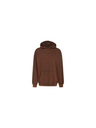 adidas Premium Essential Retro Washed Hoodie Мъже - Суитшърти и блузи с качулка adidas Originals - Кафяв - KD2858-L - Size: L