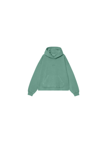Carhartt WIP W' Hooded Benton Sweatshirt Primrose Green Жени - Суитшърти и блузи с качулка Carhartt WIP - Зелен - I034512_3IC_GD-L - Size: L