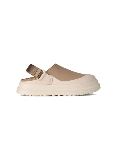 UGG Women's GoldenGlow Canvas Clog Brown Жени - Сандали UGG - Кафяв - 1175295-MDSD-4 - Size: 4