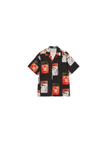 Carhartt WIP S/S Sean Hamilton Shirt Мъже - Риза Carhartt WIP - Многоцветен - I036290_3QQ_XX-L - Size: L