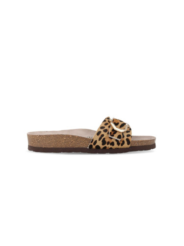 Genuins Matilda Leather Leopard Жени - Сандали Genuins - Многоцветен - G106790-4.5 - Size: 4.5