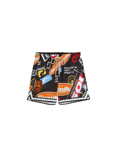Puma PUMA X FAST & FURIOUS Rev. Mesh Short 6in Мъже - Шорти Puma - Черен - 637902-01-L - Size: L