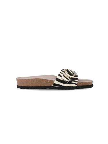 Genuins Matilda Leather Zebra Жени - Сандали Genuins - Многоцветен - G106789-4.5 - Size: 4.5