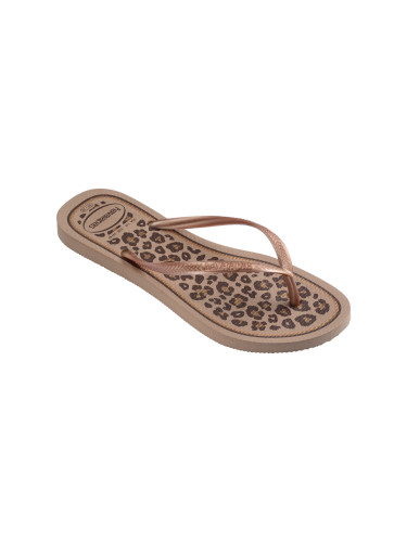 Havaianas Slim Animals Gold Жени - Flip Flop Havaianas - Gold - H4103352-5282-BRA-35/36 - Size: BRA-35/36