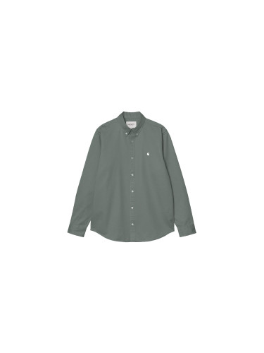Carhartt WIP L/S Madison Shirt Green Мъже - Риза Carhartt WIP - Зелен - I023339_3HL_XX-L - Size: L