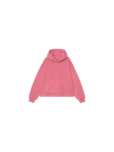 Carhartt WIP W' Hooded Benton Sweatshirt Primrose Pink Жени - Суитшърти и блузи с качулка Carhartt WIP - Розов - I034512_3IJ_GD-L - Size: L