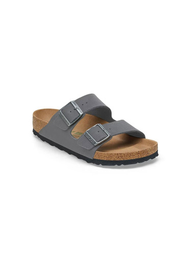 Birkenstock Arizona Vegan Birkibuc Narrow Fit Concrete Gray Жени - Сандали Birkenstock - Сив - 1030572-5 - Size: 5