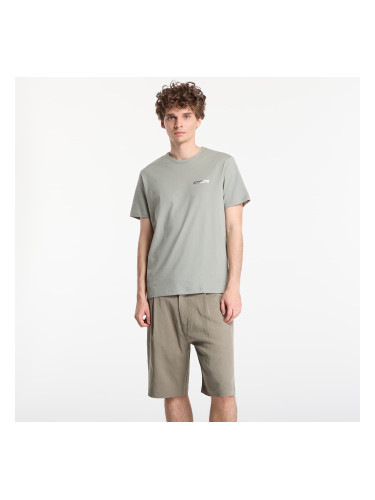Тениска Calvin Klein Ss 30S Eu Spw Split Standard Graphic Tee Shadow L