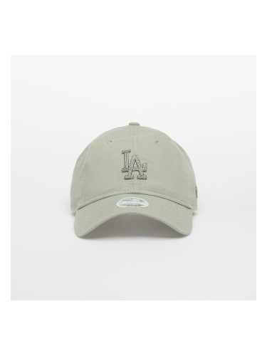 Шапка New Era 9TWENTY MLB Midi Linen Los Angeles Dodgers EVG/ EVG Universal