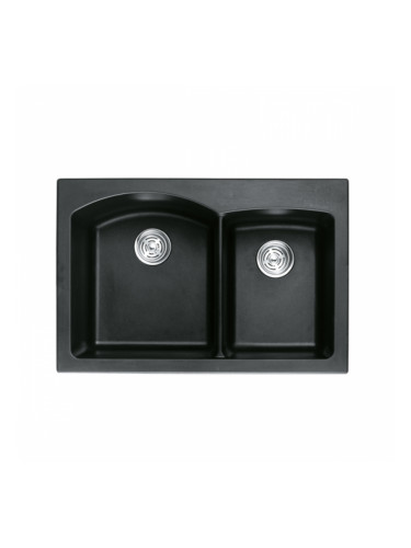 Гранитна мивка ICGS 8401 BLACK
