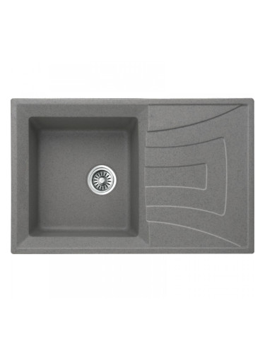 Гранитна мивка ICGS 8104 GREY