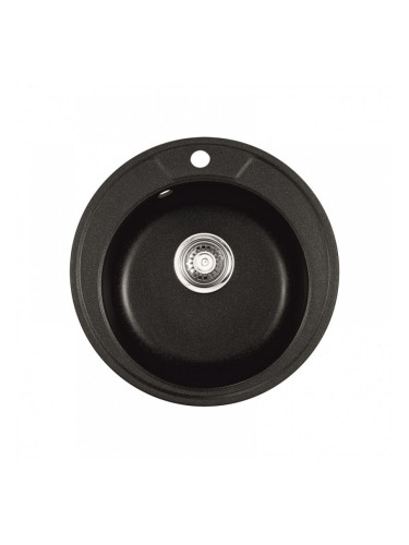Гранитна мивка ICGS 8301Black