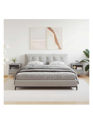 Sonata H Нощни шкафчета 2 бр сив сонома 40x35x47,5 см инженерно дърво
