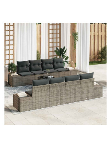 Sonata H Градински Софа Комплект с възглавница 7 pcs Сив 55 x 55 x 37 см