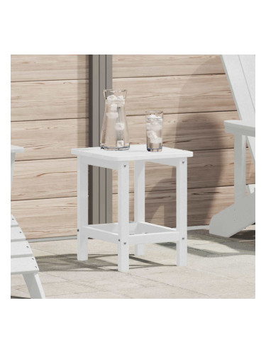 Sonata H Странична маса Adirondack Бяло 38 x 38 x 46 см HDPE