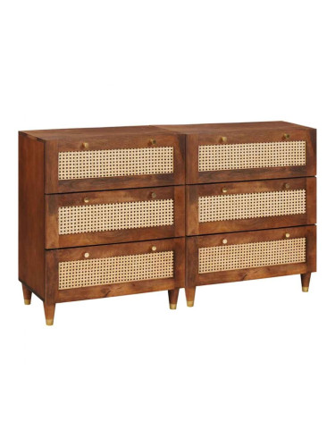 Sonata H Комплект Страничен шкаф 2 pcs Кафяво 60 x 33.5 x 75 см