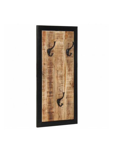 Sonata H Закачалка за палта 40x2x80 cm Масивна груба дървесина Манго