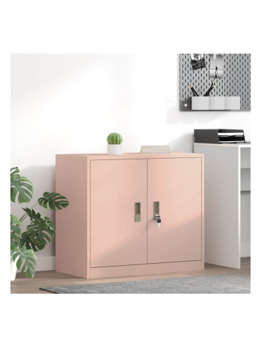 Sonata H Шкаф за съхранение Розово 80 x 40 x 70 см Стомана