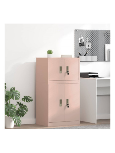 Sonata H Шкаф за съхранение Розово 60 x 40 x 40 см Стомана