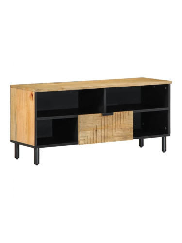 Sonata H TV шкаф кафяв 100x33x46 cm масивна дървесина манго