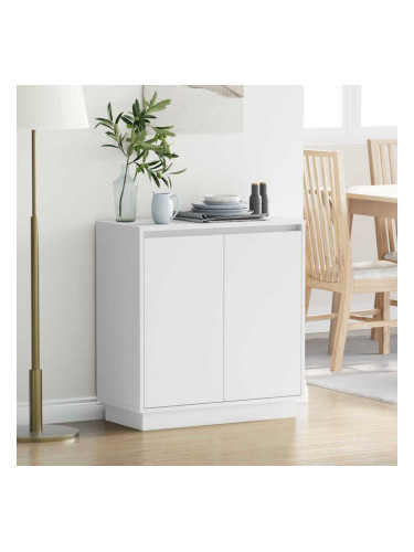 Sonata H Шкафче с рафт с врата Бяло 71 x 34.5 x 75 см Инженерно дърво