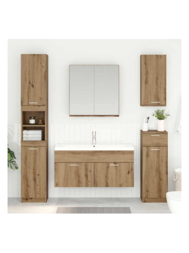 Sonata H Шкаф за мивка с врата Дъб 38,5 x 100 x 46 см Инженерно дърво