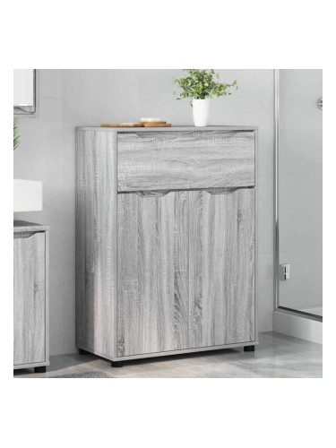 Sonata H Шкаф за баня Сив Сонома 72,5 x 36,5 x 100 см Инженерно дърво