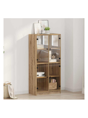 Sonata H Висок шкаф Дъб 68 x 37 x 142 см Инженерно дърво